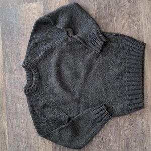 Woolovers dark gray sweater
